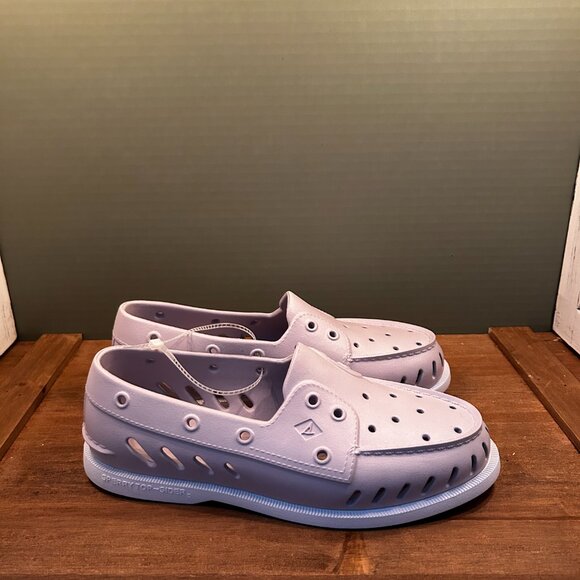 New Sperry Women's Authentic Original Float Boat Shoe 9M, Lavender Purple - Picture 1 of 8